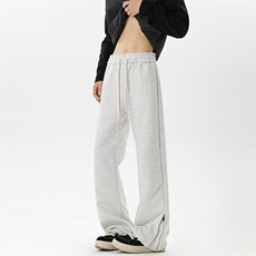 时尚微辣卫裤休闲裤男潮流宽松慵懒风阔腿裤K8457-P40【特价】，男装休闲裤，电商A007
