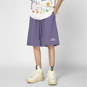 wassup happy短裤男夏季薄款宽松篮球运动五分裤潮流速干休闲中裤图片