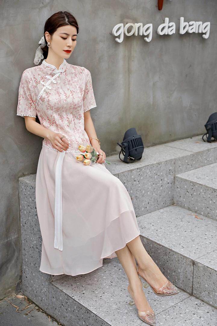 现货.古风套裙，女装，秋水伊人