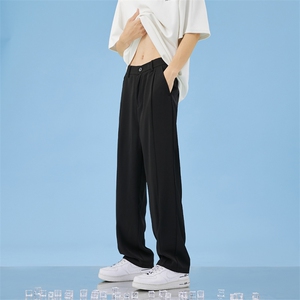 直筒宽松显瘦垂感西裤百搭阔腿休闲裤CK228 P50图片