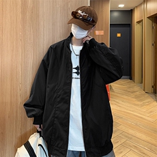 新款棒球服高街外套男女春秋美式飞行员休闲夹克潮1008-HY550-P65，男装夹克，星座1008