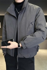 数据男士羽绒服标50保暖外套纯色休闲上衣B317/86562/P195，男装羽绒服，电商B317
