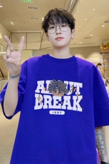 潮纯棉220克T4313P23直播得物抖音重磅短袖T恤280克TB4313批28，男装T恤，电商C408(原B339-1)
