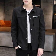 机能外套男韩版潮流工装夹克男青年春秋休闲翻领上衣服DS011，男装夹克，星座509