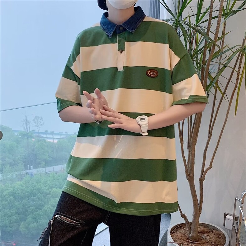 男夏秋季polo潮流时尚休闲短袖HT97P32图片