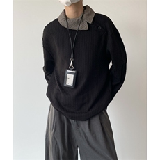 现货HT57-P55斜门襟肌理感男长袖新中式上衣男装高级感痞帅风，男装卫衣，星座1501-3