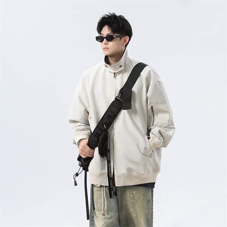 潮流底率巴恩风撞色翻领夹克男xh103-特p75,男装夹克,电商B367