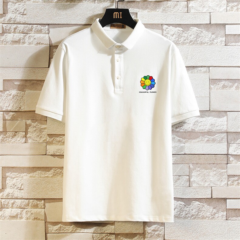 PL57101-P35翻领短袖polo衫男大码胖子半袖t恤男有领保罗衫，男装Polo衫，电商A040A