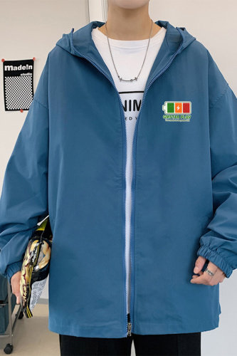 ！春秋新款港风休闲连帽夹克男宽松外套男装DJK234-P45,男装夹克,电商B371