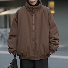 棉服男港风潮流高街帅保暖日系2024冬季ins宽松外套棉衣MF134-P85，男装棉衣，星座412-2