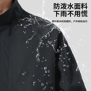 311B-1-893-P55控98秋季新款夹克外套男立领户外休闲上衣图片