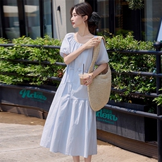 现货！夏季新款2025年轻时尚优雅时髦气质休闲连衣裙，女装连衣裙，涵墨