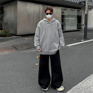 冬季上衣韩简约亨利领毛衣男高级感潮牌INS打底针织衫MZ773-P63图片