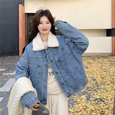 2025冬装新款时尚牛仔羽绒服外套7330-P285-K408，女装羽绒服，浙宝152