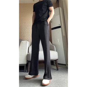 现货 美式冰皮西裤直筒防晒冰丝速干休闲长裤男K327-特P35图片