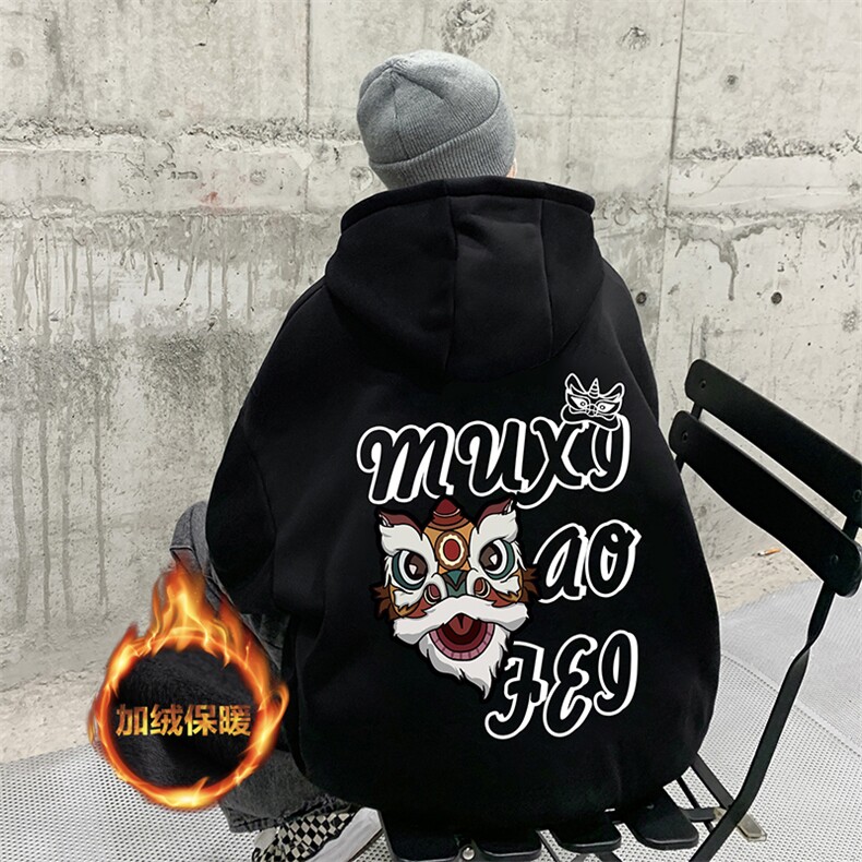 主推款可持续提供视频抖音加绒连帽卫衣D223A-WY23132-JR特P40,男装卫衣,电商019-1