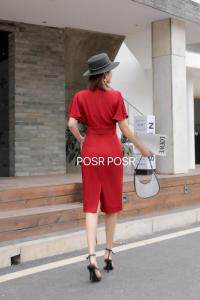 时尚女人味连衣裙??，女装连衣裙，珀莎