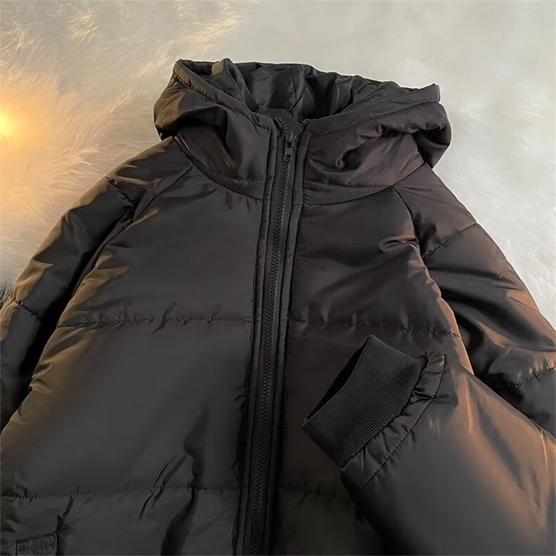 棉衣男新款纯色面包服港风痞帅连帽棉服ins潮牌棉袄外套M8001-P55,男装棉衣,星座1008