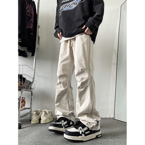 美式冲锋裤登山裤拉链直筒工装裤户外防水715-6-BK809P65（控78）图片