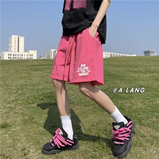 XZ612-K643-P35控49五色/夏季薄款沙滩裤速干裤彩色冰丝短裤，男装牛仔裤，星座612