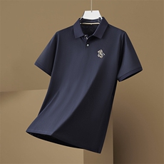 加大码M-8XL可穿到300斤夏季新款时尚休闲POLO弹力短袖28321-P85，男装T恤，星座613B