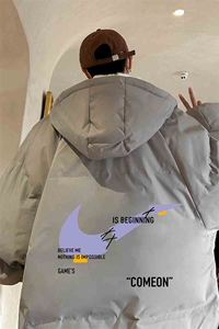 控128加绒面包服男大码羊羔毛棉衣男MY16259-P100图片