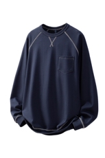 可二开华棉卫衣男:表面棉底部聚酯纤维WY77972P50控78，男装卫衣，星座226-1