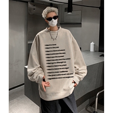 抖音得物供货提供视频秋冬重磅美式麂皮绒圆领卫衣JY323，男装卫衣，电商A486