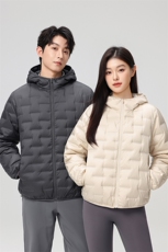 新款90绒子轻薄情侣装羽绒服秋冬男女款连帽轻薄羽绒服外套，男装羽绒服，钱塘723