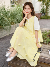 2025夏季新款时尚套装女洋气小个子圆领短袖上衣配短裤两件套潮，女装套装/套裙，橙子家