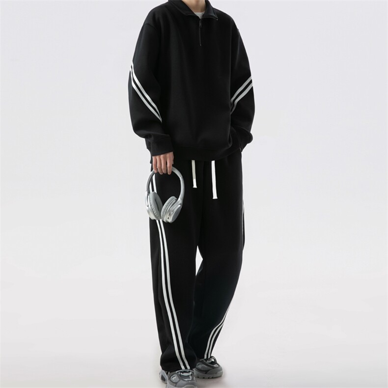 上衣L8088-1裤子LT8088-2P70控108秋冬休闲运动套装加绒款+10元,男装休闲套装,星座311B-1