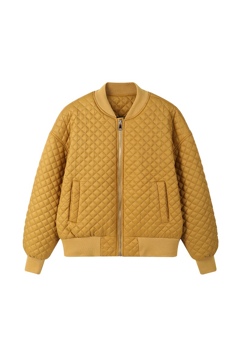 2025冬季潮牌菱形格棒球服棉衣加厚外套刺绣棉服男C208-1065-P98,男装棉衣,电商C208