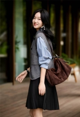 2025年秋季百搭时尚百搭通勤简约休闲马甲，女装马甲，羿纯羊绒