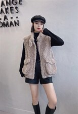 冬季皮毛马甲，女装马甲，萌之慧