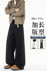 加长版裤子男高个子阔腿直筒牛仔裤190cm115休闲百搭长裤KZ079P48，男装牛仔裤，电商B312