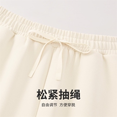 2025年夏季中腰宽松松紧短裤速干抗菌短裤时尚百搭，女装休闲裤，初己品牌服饰全品类供货