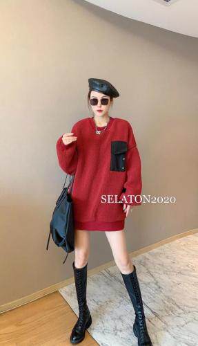 现货〈羊羔毛拼接)，女装，雪蘭桐