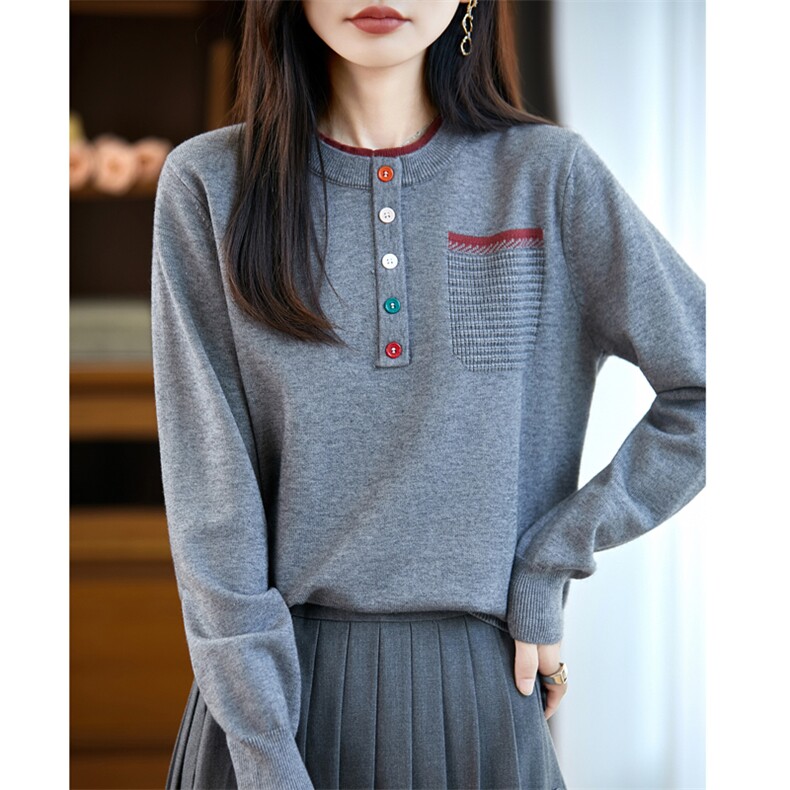 2025年秋季经典百搭女士套头,针织衫/毛衣,大美人高端店