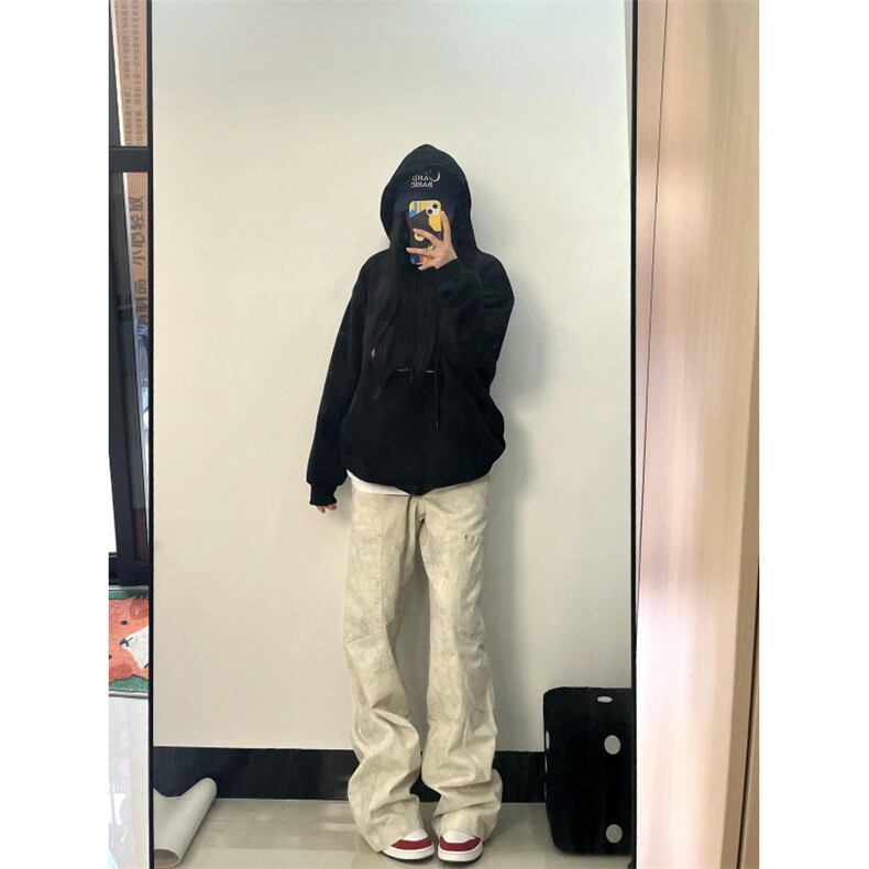 【有货】N7655LL-特P58cleanfit扎染弯刀工装裤男美式复古裤子,男装休闲裤,星座1007（原301D）