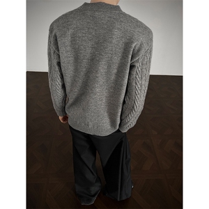 现货 纽扣款套头针织衫毛衣 打底衫 310A-2 MYY5015 P68 控88图片