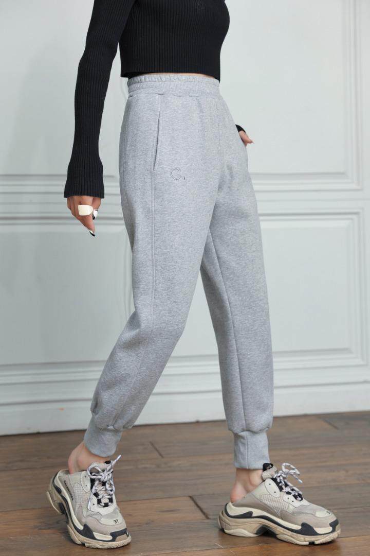 加绒卫裤，女装休闲裤，迈赫俪