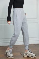 加绒卫裤，女装休闲裤，迈赫俪