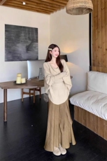 女士秋冬羊毛衫羊毛不规则简约时尚，女装羊毛衫，莺澜羊绒