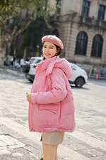 冬装上新羽绒服。，女装羽绒服，爱依玲