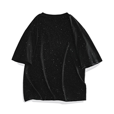 夏季男士短袖300克重磅T恤满天星字母发泡体恤C208A-T8002特P30，男装T恤，电商C208A