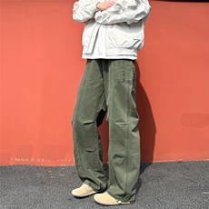 工装裤直筒B342-K9041-P55，男装工装外套，电商B342
