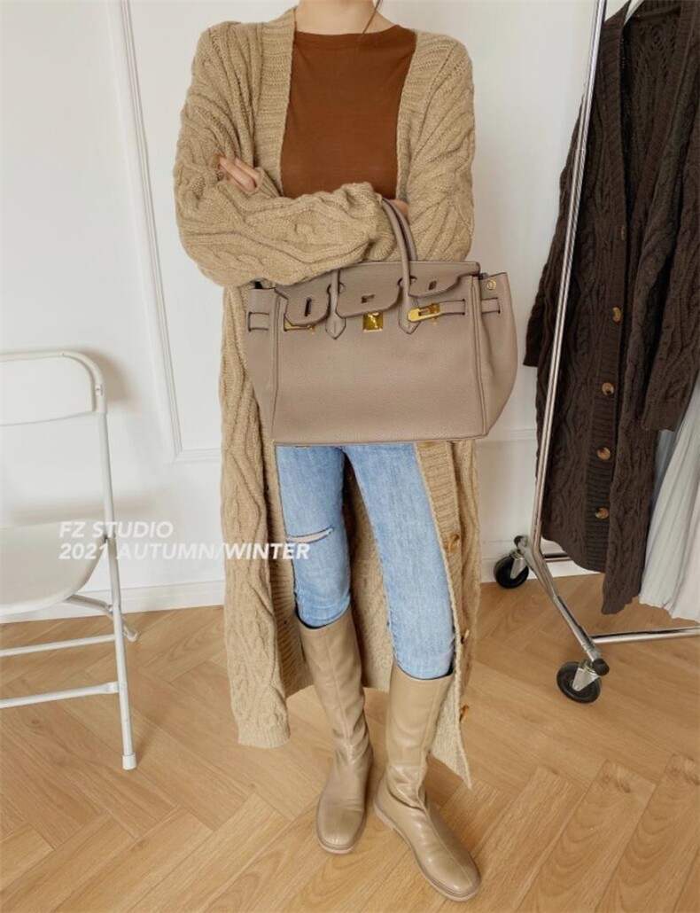 【现货】长款毛衣外套，女装针织衫/毛衣，F/TU