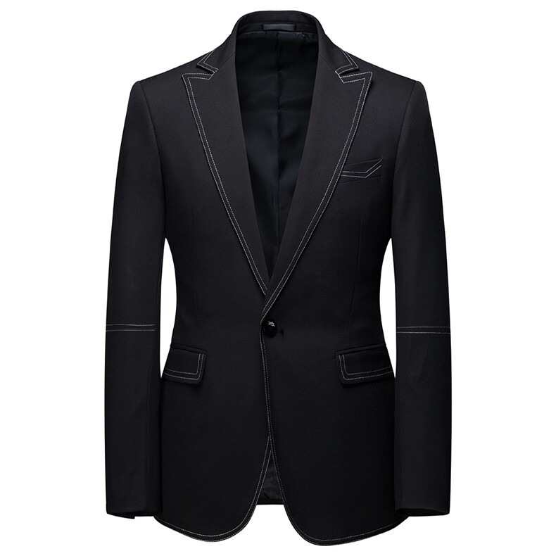 精品19新款欧美休闲西服2件套新郎伴郎婚礼两粒扣XF123P185,男装西服套装,星座1812