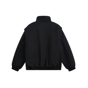 W85129 特P90 控158 工装立体口袋宽肩立领加厚棉衣棉服男图片