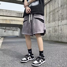 男春夏新款青少年时尚鹿皮绒休闲裤D1041P35，男装休闲裤，星座1116-2